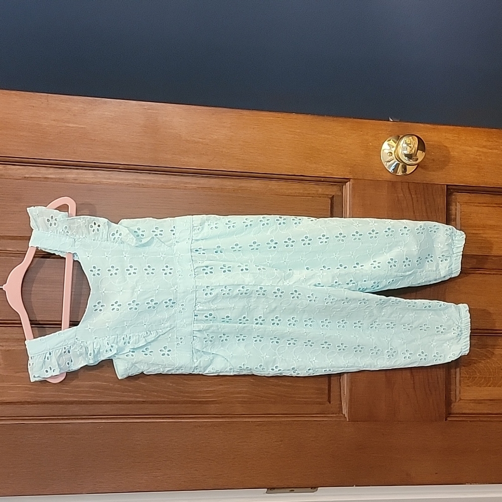 Lot of 2 Janie and Jack girls rompers size 2T